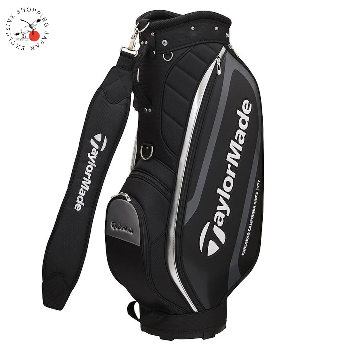 TaylorMade Black Leather Golf Bags for sale | eBay