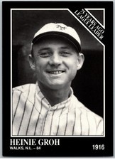 #163 Heinie Groh 1916 1991 TSN Conlon Collection Cincinnati Reds