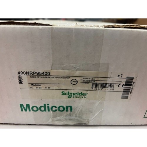 SND  490NRP95400 Modicon Fiber Line Drop Repeater 490-NRP-954-00 US Free TAX - Picture 6 of 9