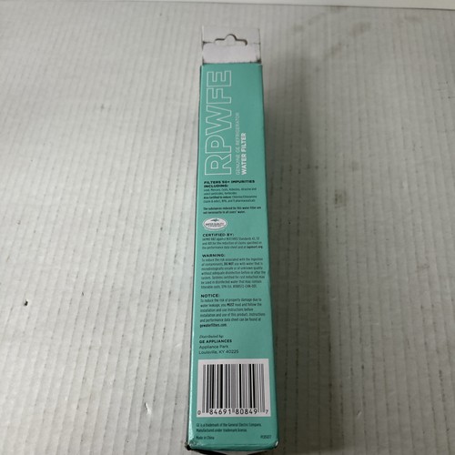 Filtro de agua para refrigerador GE RPWFE genuino SIN ASTILLA - Imagen 2 de 5