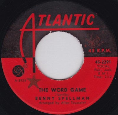 Benny Spellman - The Word Game (7'', Single)