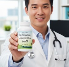 Glucosamine Chondroitin MSM Capsules - Triple Strength Joint Support 2000mg