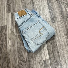 AMERICAN EAGLE Curvy Super High Rise Jegging Blue Denim Jeans Women's Size 00