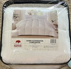 New American Native King Size Down Alternative Comforter 104” X 90” Polyester