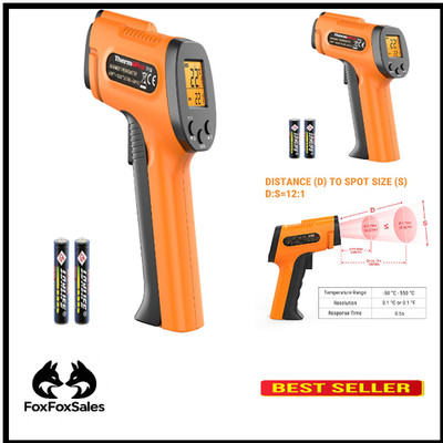 ThermoPro TP30 Infrarot Thermometer Digital Laser -50 C ~ 550