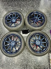 Volk Ce28sl 18x9.5 35 5x120 Fl5 Civic Type R And De5 Integra Type S With Tires