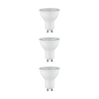 Set Standard 230V LED Reflektor GU10 3Er-Set 3X460Lm 3X7W 2700K Dimmbar Weiß Mat