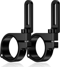 2PCS UTV Light Bar Mounts, Sturdy Aluminium Alloy LED Light Mounting Brackets,