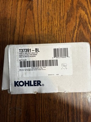 Kohler T37391-BL - Bathtub Waste & Overflow Trim Assembly - Matte Black