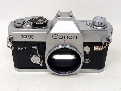 Canon ft-Ql SLR Camera (Year 1971) Objective Fl 50mm 1:1.4 Made IN Japan - Picture 7 of 11