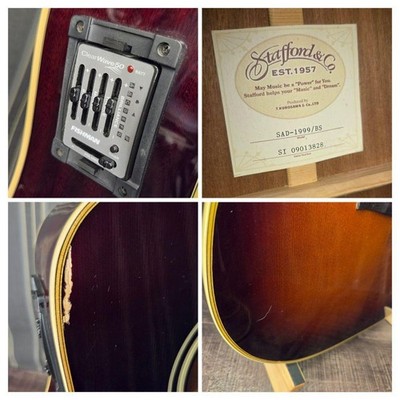 Acoustic-Electric Guitar Stafford SAD-1999 BS Studio 1999 Sunburst