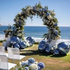Yescom 8PCS Sapphire Blue Disco Ball Set 7"/12"/16"/20"/24" Party Weddings Clubs — photo 5