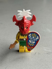 Lego Islander King Kahuka Minifigure 1994 - Vintage 6236 / 6262 / 6256