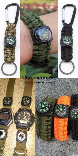 20 Pack Button Compass Mini Pocket Oil Filled for Kids 20mm, Black - 第 5/5 張圖片