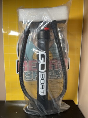 GoBoat Dual Chamber Hand Pump Brand New Sealed 