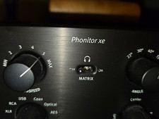 SPL Phonitor xe Headphone Amplifier Black no dac version