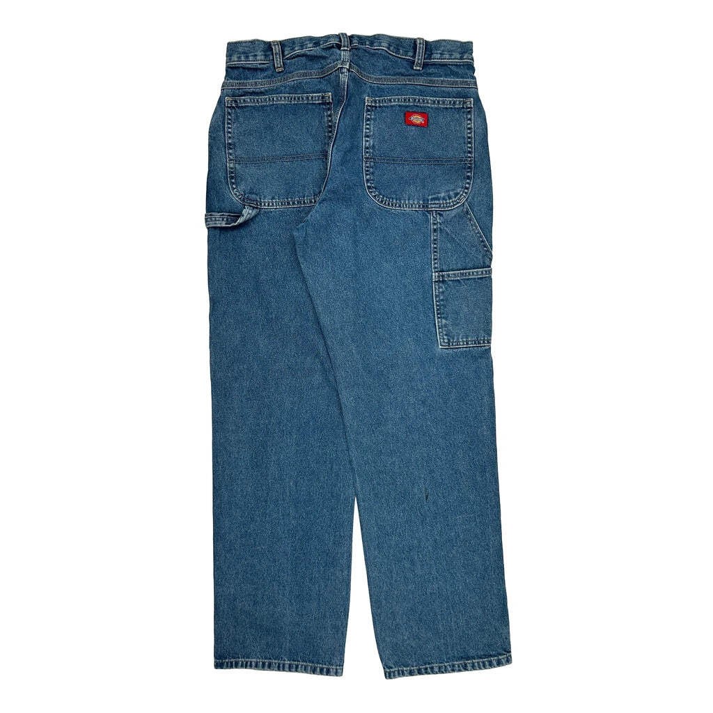Dickies Carpenter Jeans - 34W 32L Blue Cotton