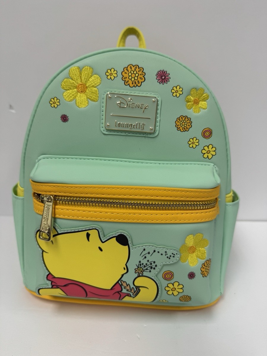 NWT Loungefly Disney Winnie The Pooh Yellow Flowers Floral  display picture 1