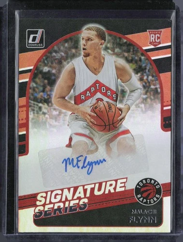 2020-21 Donruss #SG-MFL Malachi Flynn Signature Series