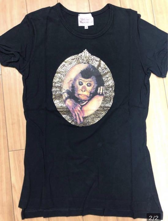 Vivienne Westwood Mini Monkey Pattern Framed T-sh… - image 8