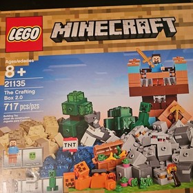 LEGO Minecraft: The Crafting Box 2.0 (21135) Partial; Sealed Retired Package