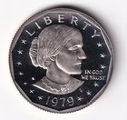 1979  S Susan B Anthony Gem Proof Dollar Run Type 1 CN-Clad  #1601 — photo 4