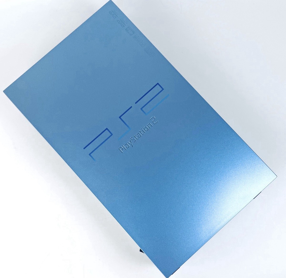 Sony PS2 SCPH-39000 Aqua Blue Console Box Controller Japan Rare