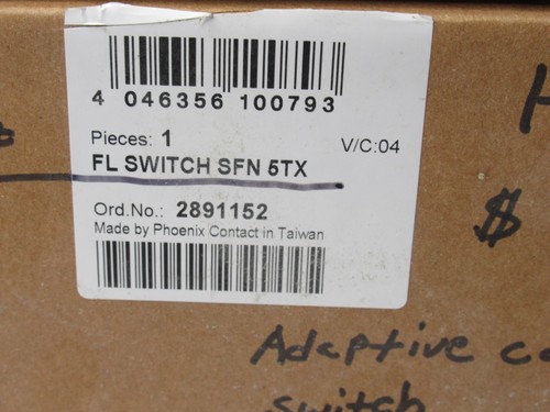 (NEW) PHOENIX CONTACT FL Switch SFN 5TX Industrial Ethernet Switch - Picture 4 of 6