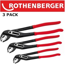Rothenberger SO5.2204 Water Pump Pliers Set - 3 Piece