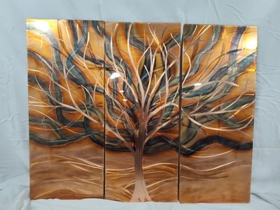 Whomping Willow Copper Wall Art by Metal Memories 24'' X 36''