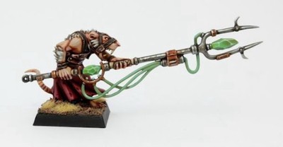 Warhammer Fantasy - Skaven Rat Ogre Packmaster / Master Moulder- Island of Blood
