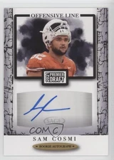 2021 Sage Premier Draft Auto Sam Cosmi #A176 Auto 7xr