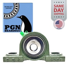 UCP201-8 Solid Base Pillow Block Bearing 1/2" Bore Self Aligning 2 Bolt