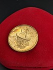 1963 WEST VIRGINIA SATELLITE MEDAL CENTENNIAL COIN TOKEN WV 35TH toned P/L GEMBU — photo 4
