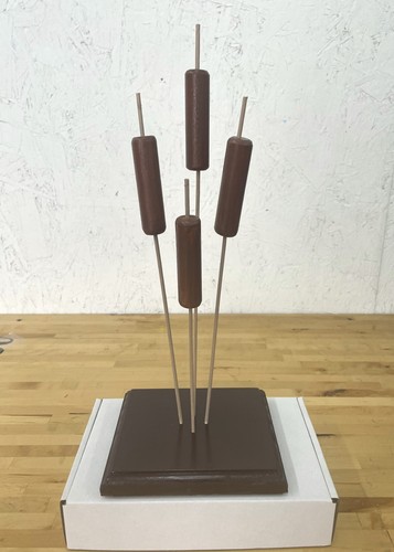 Wooden Cattail 4 Reeds