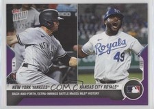 2021 Now Purple 21/25 New York Yankees Kansas City Royals Hanser Alberto 4l8