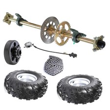 44 Rear Live Axle Kit for Go Kart ATV Golf Cart with 428 Sprocket