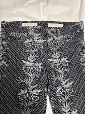 Pilcro and the Letterpress Anthropologie Sz 29 Cotton Blend Corduroy Pants Blue