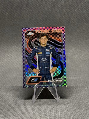 FRANCO COLAPINTO 2024 Topps Chrome F1 F2 #24 Purple Checker Flag 015/199