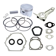 REBUILD KIT FOR HONDA GX390 13HP PISTON RING CONNECTING ROD SEAL GASKETS ENGINE
