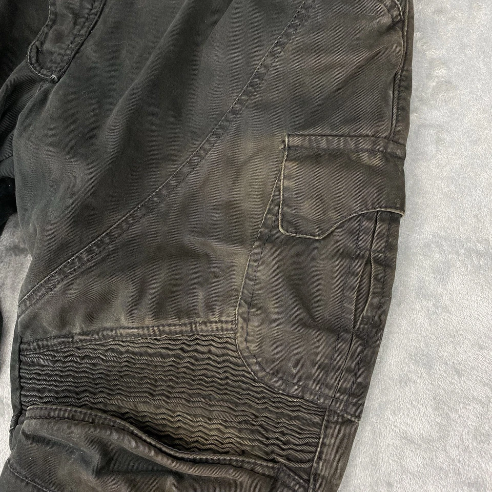 Calça Speed & Strength Masculina Tamanho 36x32 (ajuste 39x31) Preta Dogs of War Almofadas Acolchoadas - Imagem 4 de 4