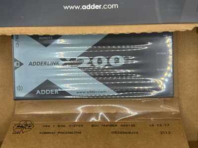 AdderLink X200 USB KVM Extender über CATx - Brandneu Versiegelt