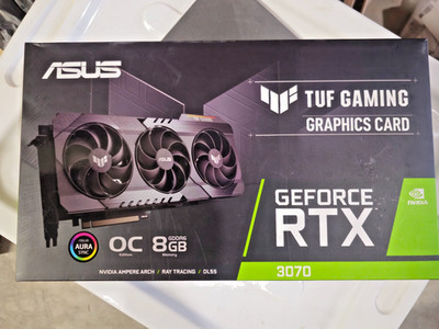 GeForce RTX 3070 OC 8GB GDDR6X Graphics Card ASUS TUF Gaming