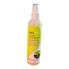 DevaCurl No-Comb Detangling Spray Lightweight Curl Tamer 8 fl oz Spray Bottle