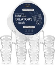 Nasal Dilators for Sleeping   Set of 4 Large L Soft Nose Vents 2 Piece