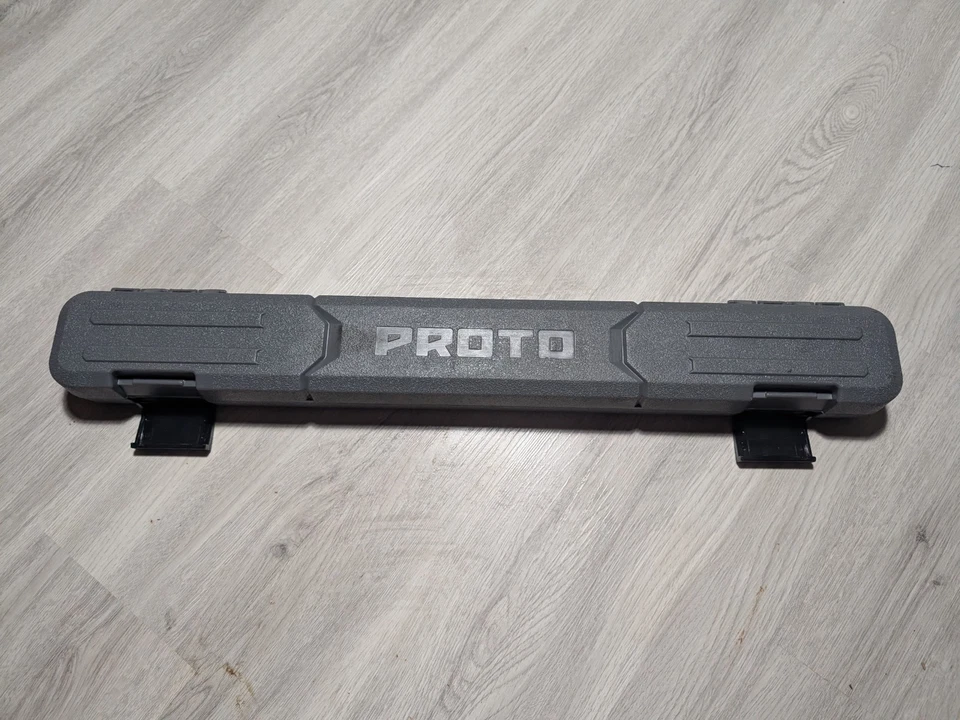 Proto 6014 NMC 1/2 Inch Drive Micrometer Torque Wrench with Case - Image 3 of 4