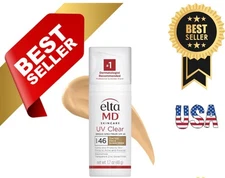 Elta MD UV Clear TINTED Facial Sunscreen SPF 46 1.7 oz*New in Box*