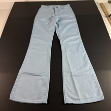 VTG 70s Levi's Jeans Student 24x30 746 Bell Bottoms Light Blue Denim Tag 26x31