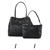 Guess Victtoria Shopper Tasche 33Cm #GUE-HWPG95_14280 (Black Logo)