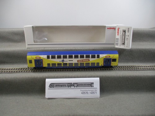 Märklin Spur H0 43572 Personenwagen Doppelstockwagen Metronom in OVP | Condition: Gebraucht